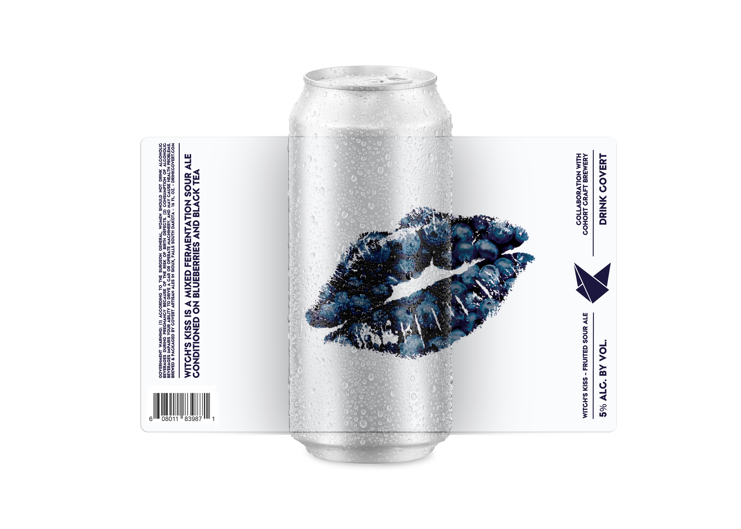 その他 cervezatyson Witch's KISS - Fruited Sour (4-Pack) — Covert Artisan Ales